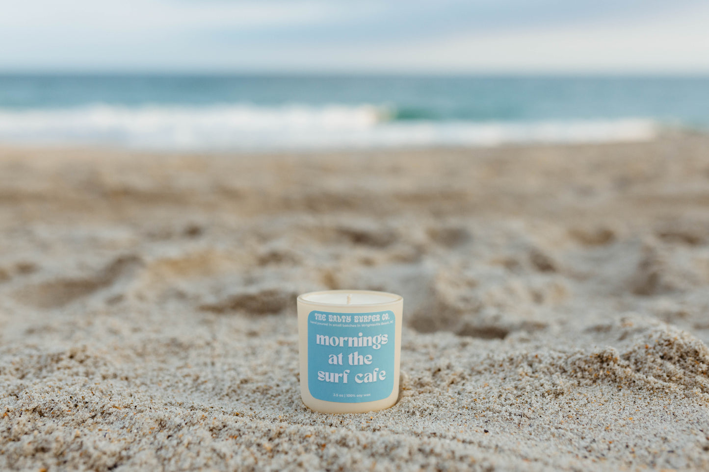 "Mornings at the Surf Cafe" Soy Candle