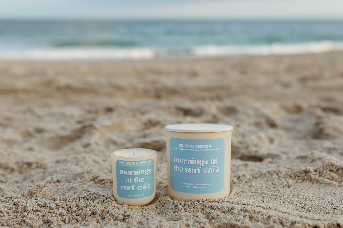 "Mornings at the Surf Cafe" Soy Candle