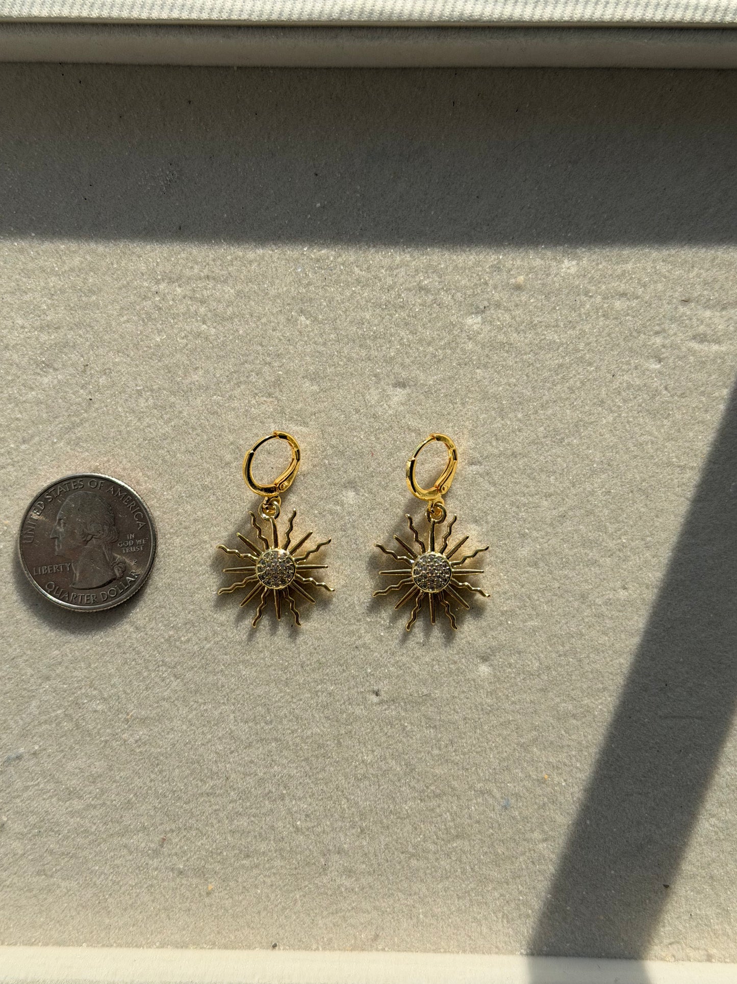 The Sun-Kissed Huggie Earrings